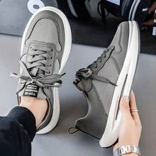 Giày thể thao lưới thoáng khí mới, thoải mái và thời trang, giày thể thao thường ngày đa năng, giày nam. - Xám - Xem 6