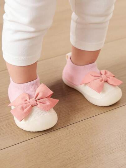 1 Pair Baby Anti-Slip Soft Sole Indoor/Outdoor Toddler Shoes, Unisex Infant Walking Shoes