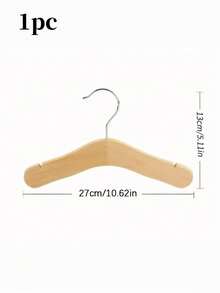 Customized Personalized Name Wooden Clothes Hanger, Suitable For Wedding Dress, Groom's Suit And Daily Use, Non-Slip - Multicolor - View 6