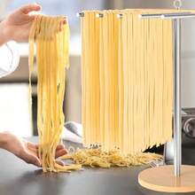 Lar Pata Drg Rack Table Pata Drg Rack Collapible For  Paghetti 304 Tainle Teel Arm Preven Fr Ticking Drg Rack For Hemade Noddle Tagliatelle Fettine - Brushed Nickel - View 2