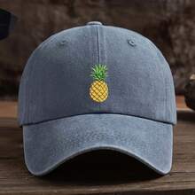 Men Baseball Cap - Navy Blue - View 3