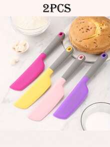 Muỗng xới silicon cỡ lớn - Chịu nhiệt, chống dính, mềm mại, dụng cụ nhà bếp dùng để nấu nướng, khuấy, trộn và cạo, dễ vệ sinh, dụng cụ nấu ăn thiết yếu | Thiết kế tay cầm tiện dụng | Đầu muỗng mềm mại - Nhiều màu - Xem 14