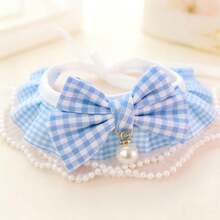 Cute Cat Bow Detachable Floral Aesthetic Cat Bow Collar Bell Suitable For Indoor Cats, Kittens And Small Dogs, Pet Supplies - Multicolor - View 8
