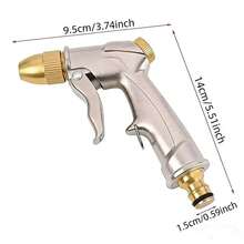 Súng phun nước áp lực cao, vòi phun kim loại, vòi tưới vườn, vòi phun nước cho bãi cỏ, vòi phun rửa xe, dụng cụ tưới cây, súng phun nước. - A - Xem 4