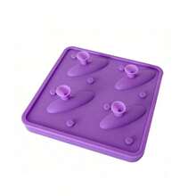 Shark Tray, Shark Silicone Ice Mold With 1 Non-Stick Tray With 4 Compartments, Reusable, Stackable, Flexible And Removable Tray Suitable For Freezing, Whiskey, Cocktails, Perfect For Making Ice Cubes, Desserts, Party, Fun, Unique Novelty Shark Gift - Multicolor - View 9