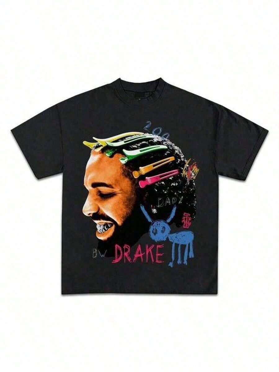 Men T-Shirts - Black - View 1