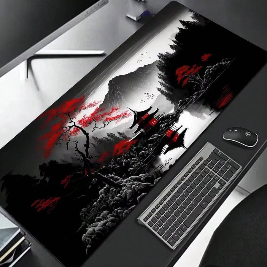 Sakura Scenarios Mouse Pad - Ideal For Offices - Available In Two Sizes - Alfombrilla de ratón 7 - Ver 1