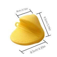 Ống bọc nồi chịu nhiệt bằng silicon, găng tay lò nướng chống trượt hình bướm. - Xem 6