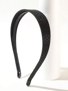 1 Peça Headband Elegante Minimalista Básico Multicolorido com Strass Brilhante, Adequado para Festas, Passeios, Viagens, Uso Diário como Acessório de Cabelo Feminino, Acessórios de Viagem, Faixa de Cabelo, Tiara de Cabelo - Multicolorido - Visão 9