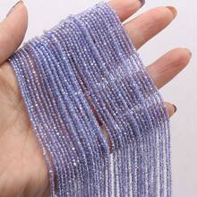 5串2毫米3毫米刻面水晶玻璃圆珠，适用于DIY手链项链工艺材料 - 5strings - 查看 5