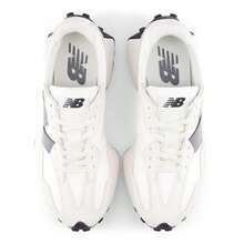 NEW BALANCE 327 - Muối biển /Castlerock - Trắng/Xám - Xem 4