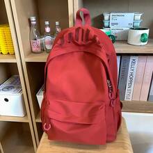 新作日本風ins系高見えで可愛らしいリュックサック、女子中学生・高校生向けカジュアルでシンプルな大容量バックパック - グリーン - チェックする 9