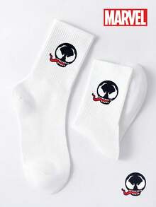 Marvel 漫威主题袜子，蜘蛛侠图案男女款袜子 - 彩色 - 查看 2