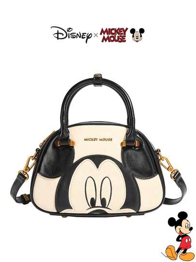 Disney Túi xách nữ kiểu dáng retro Mickey chính hãng, thích hợp cho việc đi lại hàng ngày, mua sắm, làm quà tặng sinh nhật.