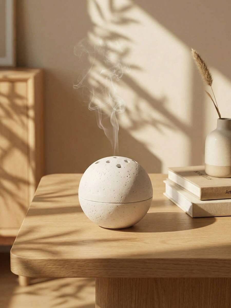 1件/套创意极简树脂黑白月牙形香炉，中东四季家用空气净化香炉，阿拉伯字母香夹/冰夹，适用于瑜伽室、按摩室、冥想室、头发和衣物、办公室和卧室，四季皆宜，斋月用品，斋月礼物，开斋节礼物，斋月灯笼，斋月反思，斋月，斋月分发，斋月吉祥，斋月灯笼，斋月，斋月装饰，斋月装饰