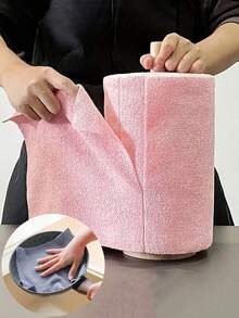 Reusable Microfiber Wet Wipes For Dishwashing, Floors And Countertops - Space Theme Modern Square Fabric, Highly Absorbent Machine Washable Kitchen Towels, Multi-Purpose Household Cleaning Cloth For Floor And Dish Drying - Multicolor - View 8