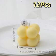 CHIGO Nến thơm mini thủ công - Lý tưởng để trang trí bàn làm việc, chụp ảnh kỷ niệm, làm quà tặng sinh nhật, và tạo không gian thư giãn cho thiền định, giảm căng thẳng, cải thiện tâm trạng, tắm hoặc tập yoga. Thích hợp để trang trí phòng, làm quà tặng tốt nghiệp, quà tưởng niệm, tưởng nhớ người đã khuất, nến tưởng niệm. - Nhiều màu - Xem 23