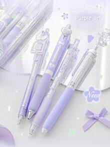 Omamori Scented Gel Pen Set, Minimalist Lucky Design, Quick Dry Black Ink 0.5mm Retractable Gel Pens, Smooth Writing Student Exam & Note Taking Stationery - Good Luck Series - View 15