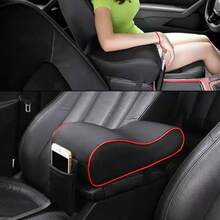 Universal Car Armrest Pad, Memory Foam Center Console Armrest Pad, Car Armrest Box Heightening Pad, Soft Breathable Car Armrest Cover Pad, Comfortable Car Interior Armrest Support Accessory, Anti-Slip Wear-Resistant Car Armrest Pad - Multicolor - View 7
