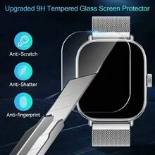 Shockproof Watch Screen Protector 3pcs Easy Installation Screen Protector Film For Redmi Watch 5 Active, High Definition Full Coverage Anti-Scratch Watch Screen Protector Mother's Day Gift Anniversary Celebration - Clear - View 5