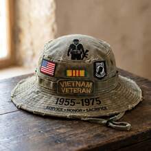 Vietnam Veteran Tribute Boonie Hat - B - View 1