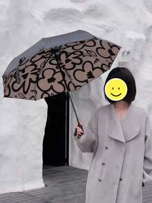 女士全自动雨伞，高品质遮阳伞，防雨防紫外线两用 - 如圖 - 查看 2