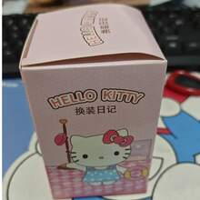 SANRIO 1 Peça Caixa Misteriosa - 8 Figuras de Personagens de Desenho Animado em PVC de Estilos Aleatórios com Suporte de Exibição, Decoração de Quarto de Desenho Animado Fofa, Presente de Feriado/Aniversário/Formatura, Lembrancinhas de Festa (Sem Necessidade de Energia), Presente de Volta às Aulas, Brinquedos, Colecionáveis de Caixa Surpresa - Multicolorido - Visão 9
