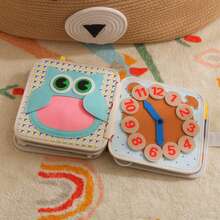 Baby Early Education Tiger Cloth Book Toy, Color Identification, Shape Recognition, Parent-Child Interactive Toy, Perfect Gift For Baby - Multicolor - View 6
