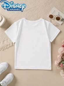 Disney 1pc Baby Boys Cars Mickey Balloon Graphic Short Sleeve T-Shirt Casual Summer Baby Boy Clothes Toddler Boy Clothes - trắng - Xem 3