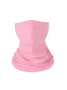 1pc/Set Unisex Cycling Face Mask, Multifunctional Neck Gaiter, Dust-Proof, Sun Protection, Suitable For Outdoor Daily Wear - Multicolor - View 2