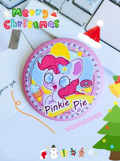 MY LITTLE PONY 1/6 Pcs Cute Anime Badge & Pin High-Definition Cartoon Brooch: A Lovely Piece Of Anime Merchandise, Perfect As A Badge, Decorative Pin, Or Charm. Versatile Decor: Great For Home Decoration, Backpacks, Or As A Party Favor. Ideal Gift: The Perfect Souvenir For Friends And Young People For Birthdays, Christmas, Valentine's Day, And The Back-To-School Season