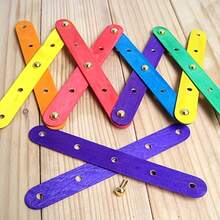 50 chiếc ghim cài hai ngạnh, dùng cho sổ lưu niệm, thủ công giấy và các dự án nghệ thuật - Ghim kim loại tròn, đồ dùng học tập - Mảnh duy nhất - Xem 8