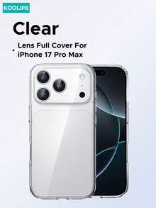 Ốp lưng Koolife trong suốt như pha lê, bảo vệ toàn diện, tương thích với Air Pro Max 17 inch. - Trong sáng - Xem 7