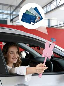 Đũa thần hình thỏ in mã QR hai chiều và ba chiều, đũa thanh toán mã QR, đũa ánh sao, kẹp thẻ thanh toán không tiếp xúc, thích hợp cho các tình huống thanh toán bằng thẻ, tiệc tùng, tặng quà, mùa tựu trường, Ngày của Cha, Giáng sinh, Halloween. - Phiên bản nâng cấp - Xem 4