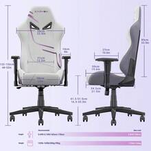 Gaming Chairs - White - View 4