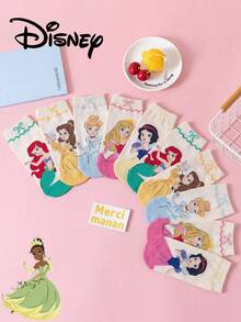 Disney 10/5/1 双正品迪士尼公主图案白色中筒袜，适合婴幼儿夏季穿着。可爱卡通设计，时尚靓丽的白色迪士尼公主袜，是宝宝夏季的理想之选。透气吸汗，休闲百搭，功能多样，时尚卡通图案，适合婴儿穿着，也是馈赠亲友和日常穿着的理想选择。 - 彩色 - 查看 14