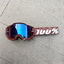 100% Donut Skiing Cycling Goggles Motorcycle Glasses Bicycle Electric Vehicle Helmet - C5 Xanh - Xem 2