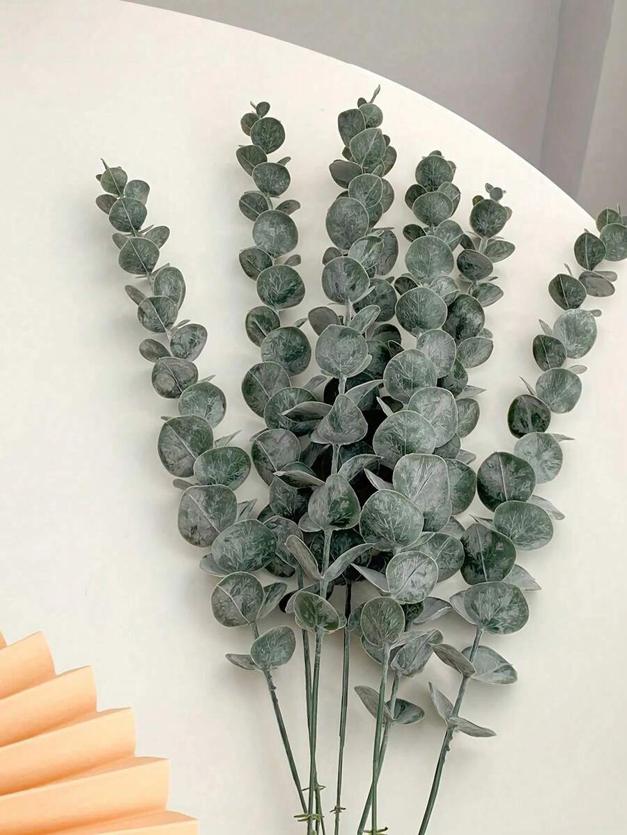 人造树枝和仿真植物，适用于婚礼装饰、家居装饰、花园装饰、房间装饰，无需维护，逼真的人造桉树枝，情人节礼物、生日礼物、母亲节礼物