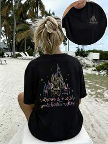 Women T-Shirts - Black - View 7
