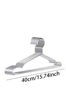 Bộ 5 móc treo quần áo bằng thép không gỉ, thép 304 nguyên khối, móc treo quần áo dày dặn dùng trong gia đình. - Thép không gỉ - Xem 10