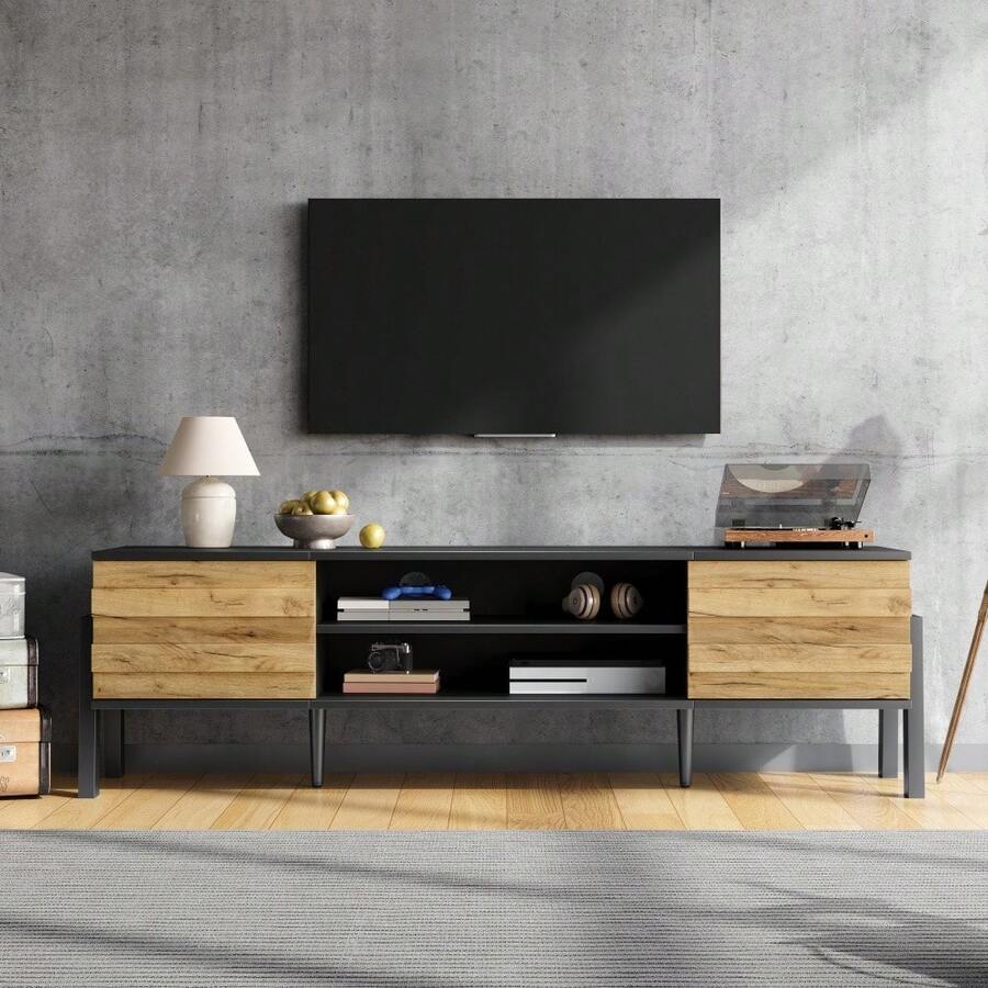 Television Stands & Entertainment Centers - Black - View 1