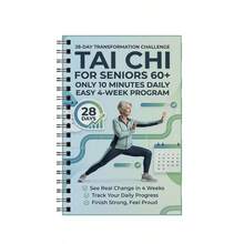 28-Day Tai Chi Walking Weight Loss Plan For Seniors, Chair-Assisted Walking, Joint-Friendly Low-Intensity Exercise, Balance Training Program - View 9