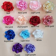 300 cánh hoa hồng satin làm sẵn, bó hoa hồng khô bán thành phẩm tự làm, hoa không bao giờ héo, cánh hoa hồng satin thích hợp cho đám cưới, kỷ niệm, sinh nhật, Ngày của Mẹ, Ngày Valentine. - Nhiều màu - Xem 6