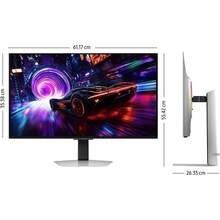 Monitor OLED   de 32" G80SD 4K 240Hz, resolución 4K OLED, negros más profundos, sin reflejos, tiempo de respuesta de 0.03ms (GtG), AMD FreeSync Premium Pro LS32DG800SLXZX - Ver 5