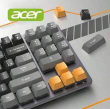 Acer OKW216 游戏键盘：89 键优化布局 + 专用快捷键，机械开关，触感反馈，阶梯式防泼溅键帽，经久耐用，适用于网吧，高性能、高性价比，适合家庭/办公室使用。 - 查看 2