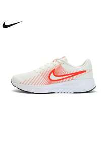 Nike 男子RUN DEFY日常運動訓練健身戶外跑步鞋 - 米色/粉紅色 - 查看 2