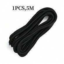 3/5mm Thick Polyester Braided Rope Solid Color Rope Suitable For Weaving Crafts Phone Lanyards, DIY Projects, Outdoor Camping, Pet Leashes - Solid Color - View 12