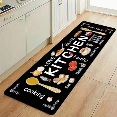 1 pieza Alfombra de área artística vintage, gris retro versátil para diversos decoraciones del hogar, adecuada para alfombra de cocina, felpudo de cocina, alfombra de cocina, felpudo, alfombra pequeña, alfombra, tapete, alfombra de piso, decoración del hogar, alfombra de área, felpudo de exterior, alfombra de dormitorio, lavable