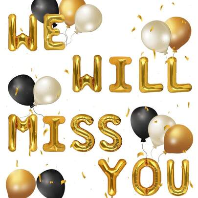 ROARING GOOD TIME RGT We Will Miss You Banner Office Work Decoration Retirement Party Decor Retirement Banner Going Away Party Decor Farewell Decorations Office Work Decoration
