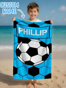 Khăn tắm biển trẻ em cá nhân hóa, món quà sinh nhật mùa hè hoàn hảo, phù hợp cho nhiều dịp hè. Khăn tắm biển và phụ kiện có thể tùy chỉnh, thích hợp cho bãi biển, hồ bơi, du lịch, cắm trại, yoga và các hoạt động khác. - Nhiều màu - Xem 9